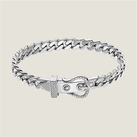 hermes boucle sellier|Boucle Sellier bracelet, very small model .